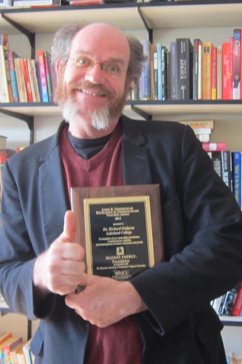 Rick Dodgson wins Underkofler Award