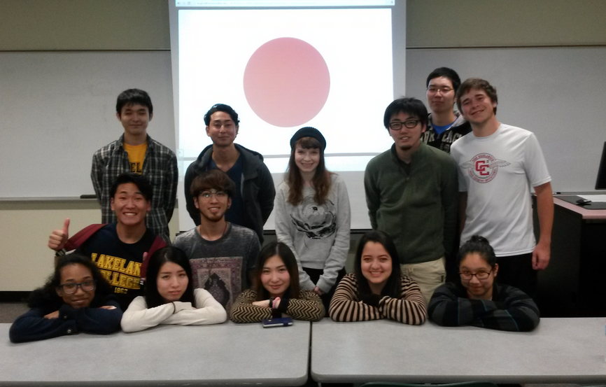 From bottom, left to right: Elena Catalan, Marlyn Caballero, Riho Nishimura, Yuka Nakamura, Erina Sawada, Aaron Barth,
Sho Sean Fujino, Shunya Iida, Angeline Weidensee, Toshifumi Nitanai, Hikaru Kinoshita, Masato Tanabe, Takashi Watanabe
(Not Pictured: Aaron Oechsner)