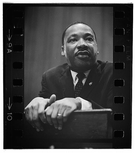 Martin Luther King, Jr. photographed by Marion S. Trikosko, 1964. LC-DIG-ppmsc-01269 Source: Library of Congress