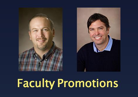 Faculty members promoted