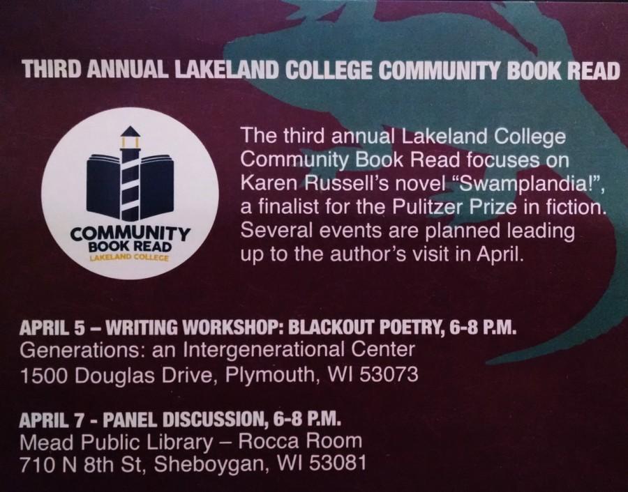 Community Book Read events coming soon