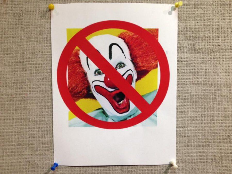 Anti-clown propaganda set in Verhulst.