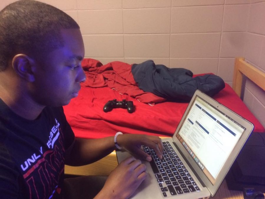 Sterling Dixon, senior business major. I understand they have a job to do but when they go out just trying to write people up, its part of the reason people dont want to ever leave their rooms. There are too many rules and restrictions; were in college now, were adults, we dont need all the rules.