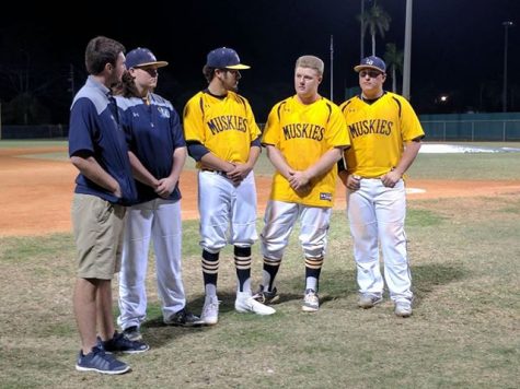 Baseball tips off season on spring break