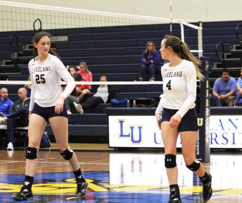 Women’s volleyball splits record over half-and-half weekend