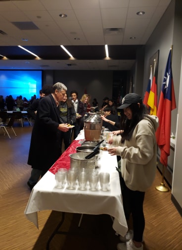 GSA Hosts International Food Festival