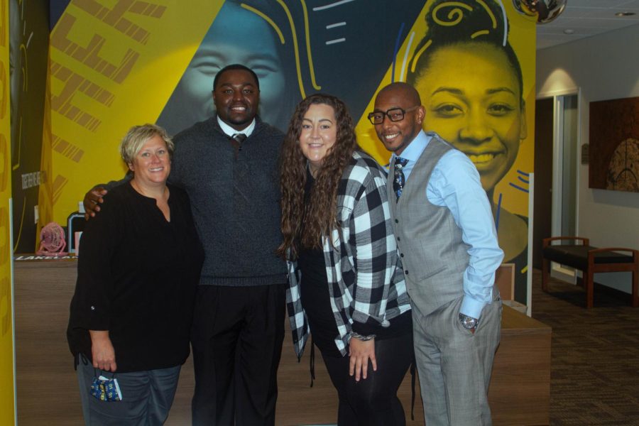 Well-known members of the Lakeland Success Office: LaJill Edge (left), Corey Roberson (middle left), Alli Vanstelle (middle right), and Mark Edmond (right).