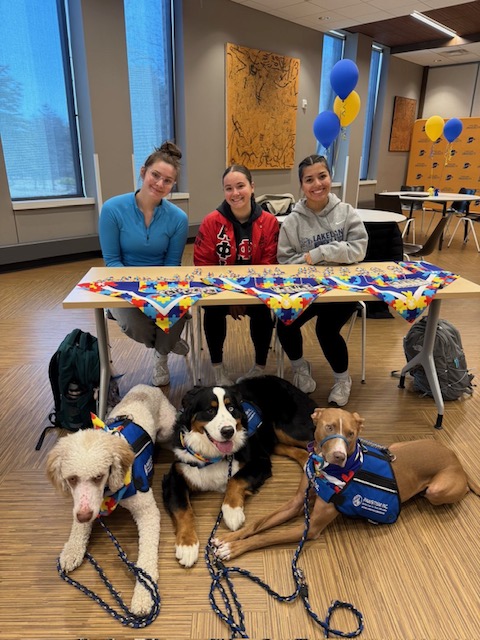 Ari Vaitkeviciute, Bailey Johnson and Ashlyn Jimenez at an event for Pawsitism. Released by Bailey Johnson.